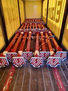 Containerspreaders voor Wagenborg